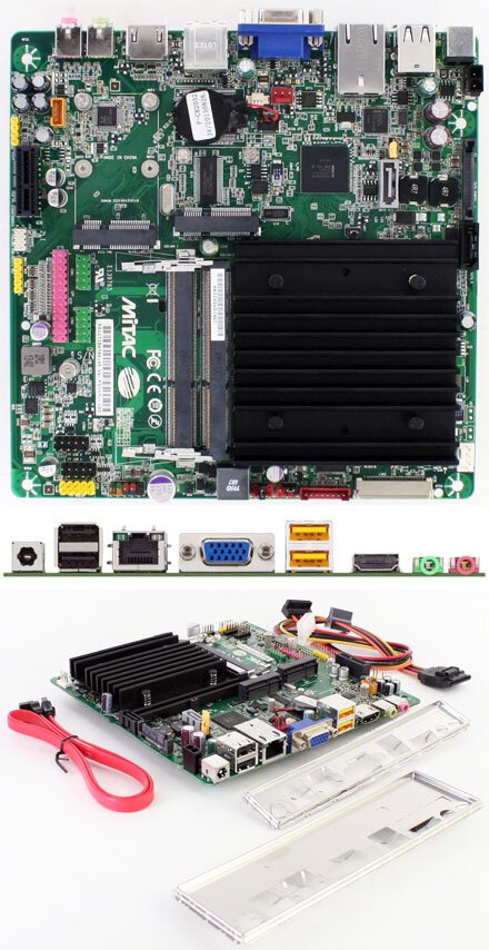 Mitac PD11TI (Intel DN2800MT-E) Half-Height (Intel