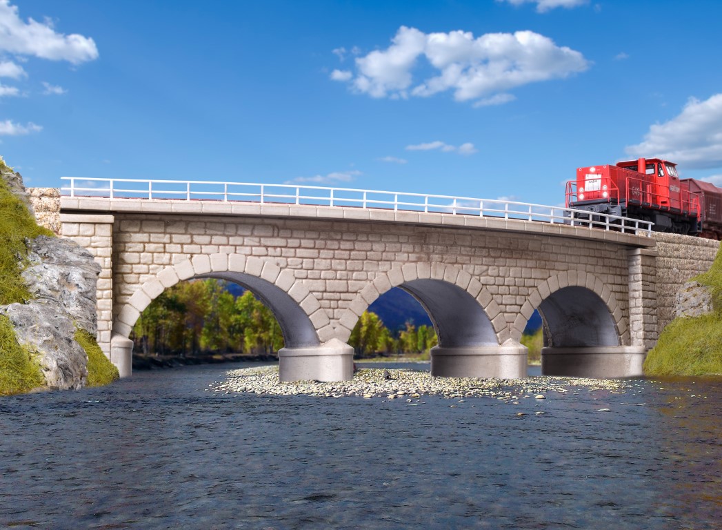 Kibri 37662 - N/Z Wildeck-Bruecke mit Eisbrecherpf