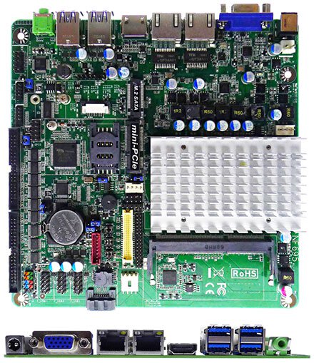 Jetway JNF695HV 3350 (Intel Apollo Lake) [10x COM,