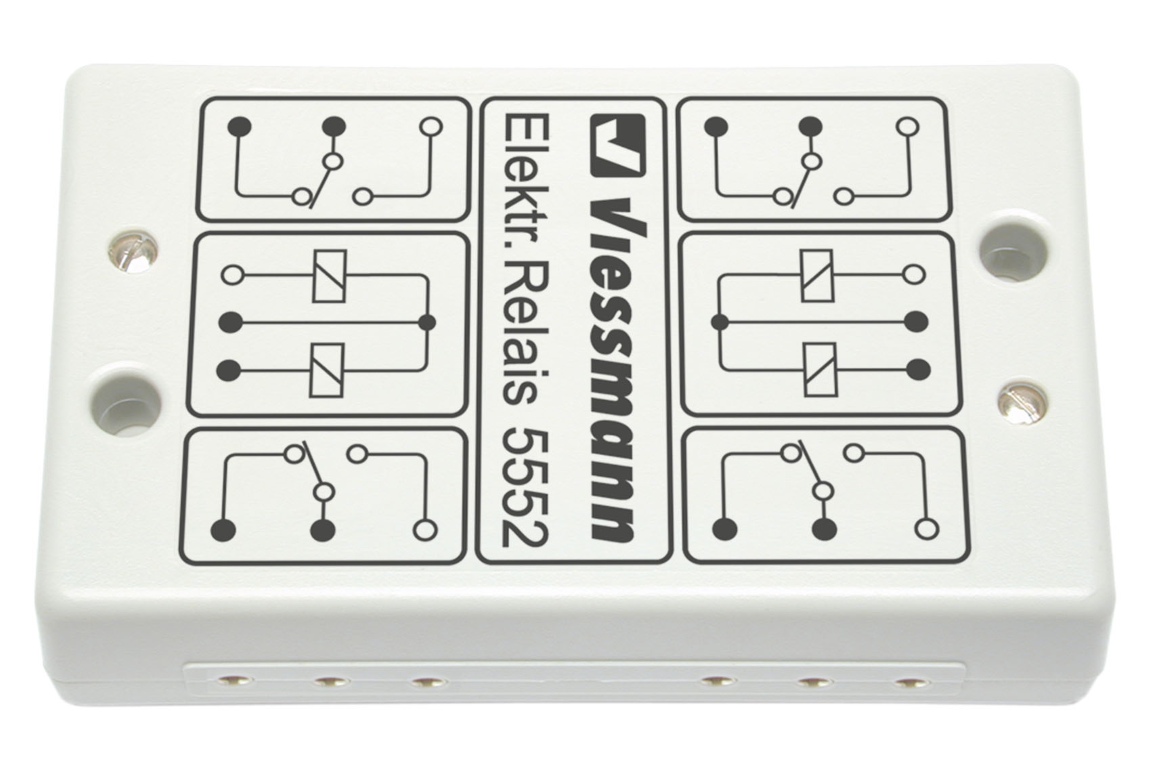Viessmann 5552 - Elektronisches Relais 2x2UM