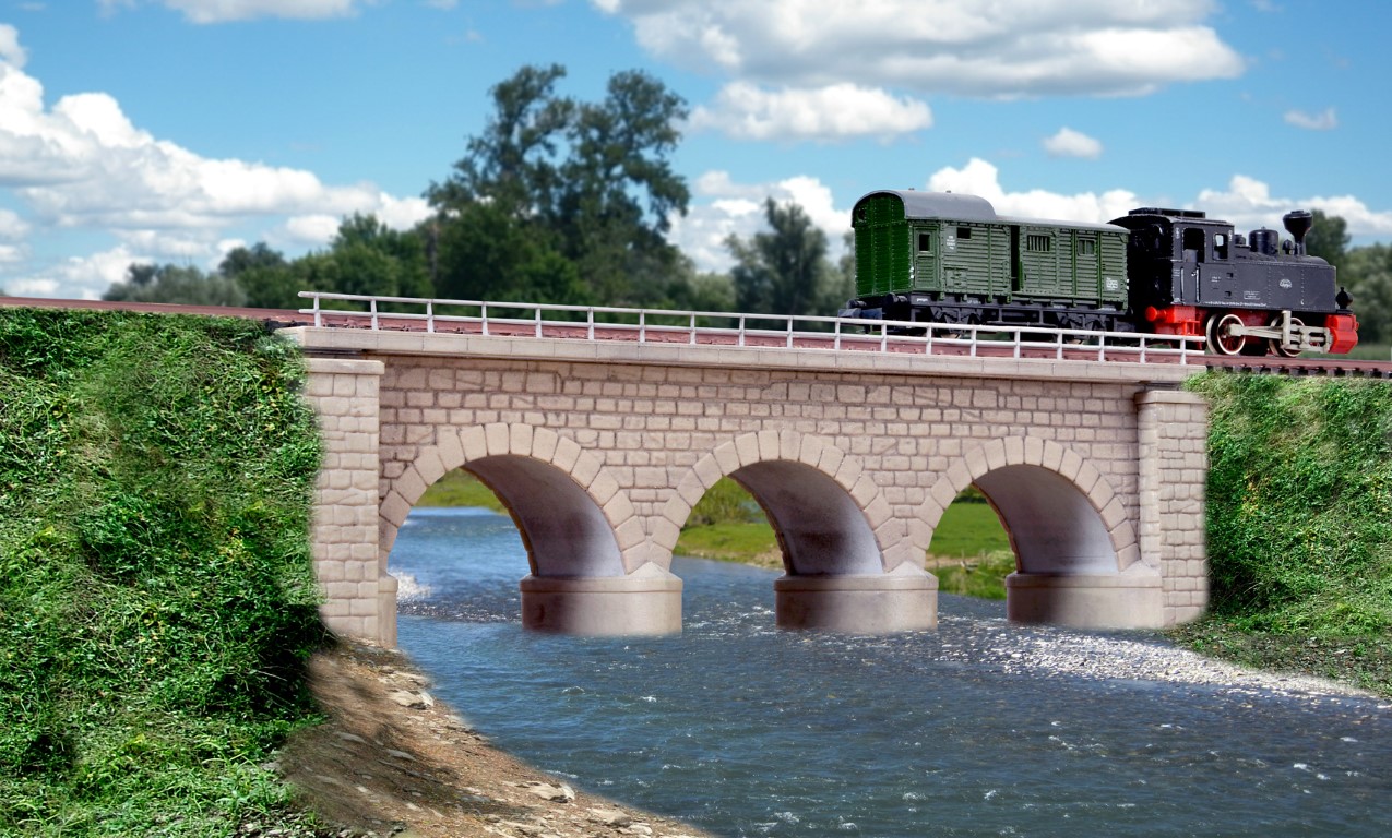 Kibri 37660 - N/Z Erzberg-Bruecke mit Eisbraecherp