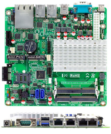 Jetway NF9HB-2930 (Intel Bay Trail-M)