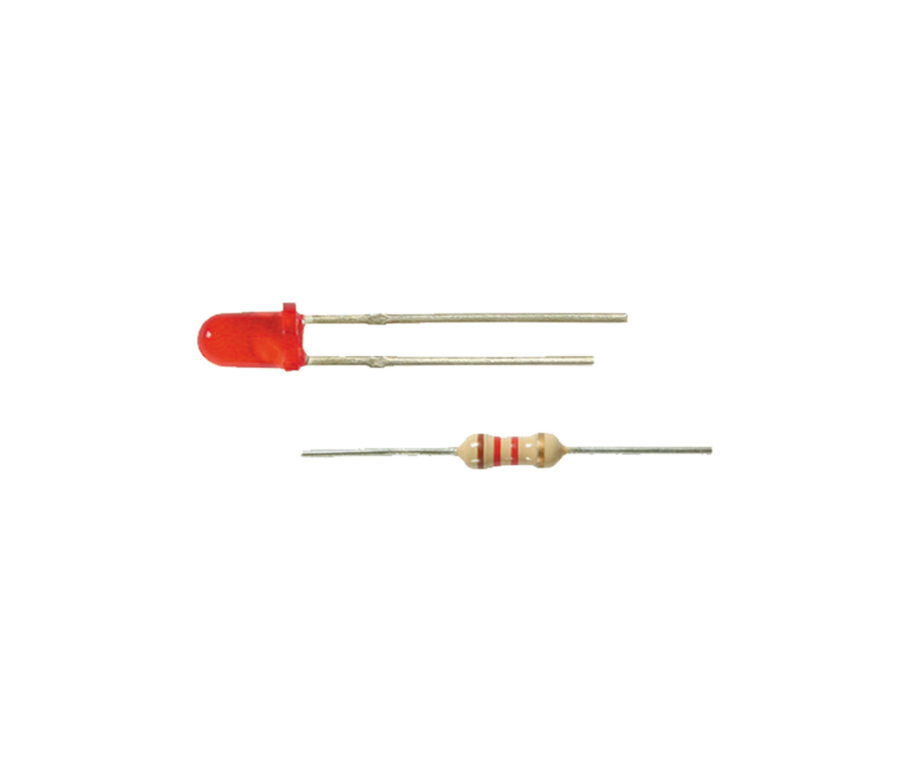 Viessmann 3550 - LED rot D: 3 mm, 4 Stk
