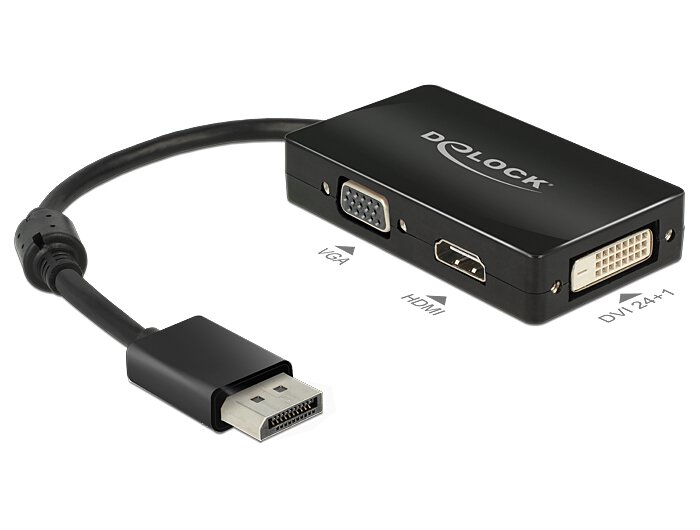 Delock 62656 - Mit diesem Displayport Adapter von