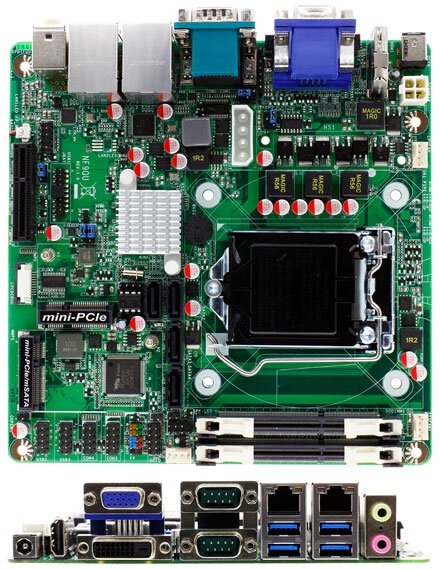 Jetway NF9QU-Q87 (Intel Bay Trail-M)