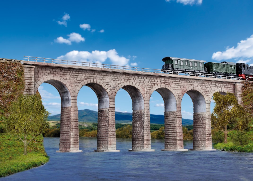 Kibri 37663 - N(Z Ravenna-Viadukt mit Eisbrecherfu